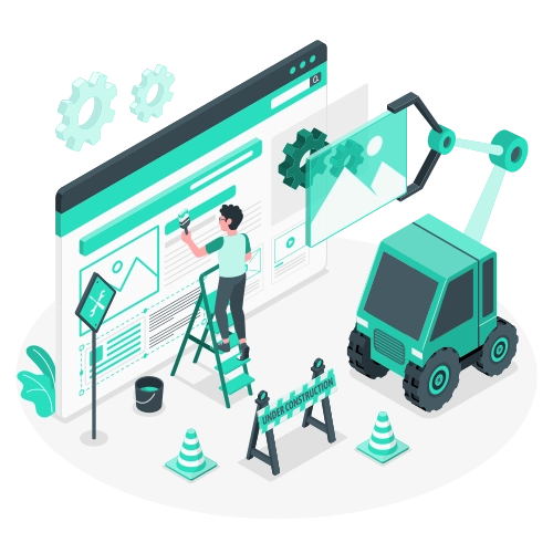 Image illustrating easy website customisation