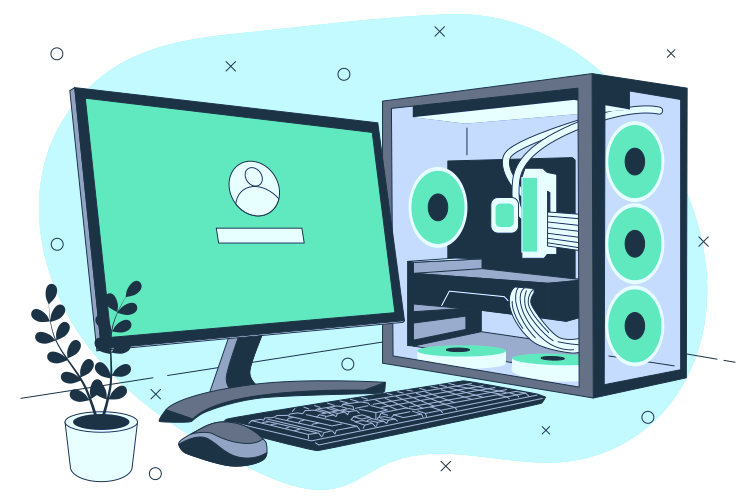 Image illustrating website speed optimisation