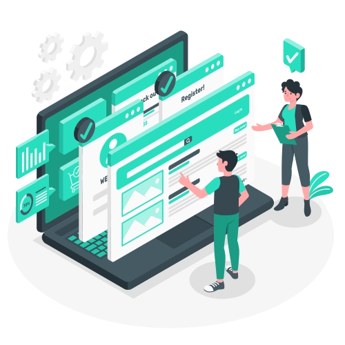 Image illustrating website stunning designs